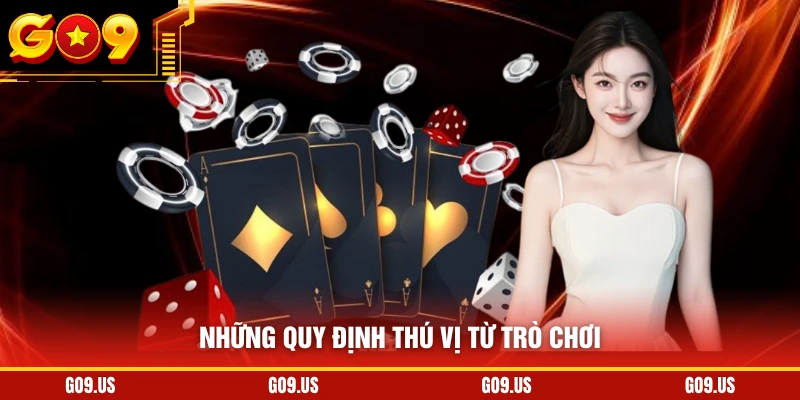 Những quy định thú vị từ trò chơi